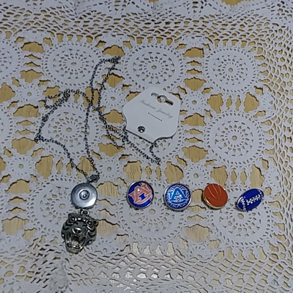 Snap Jewelry - Sports Snap Buttons - Football/Basketball